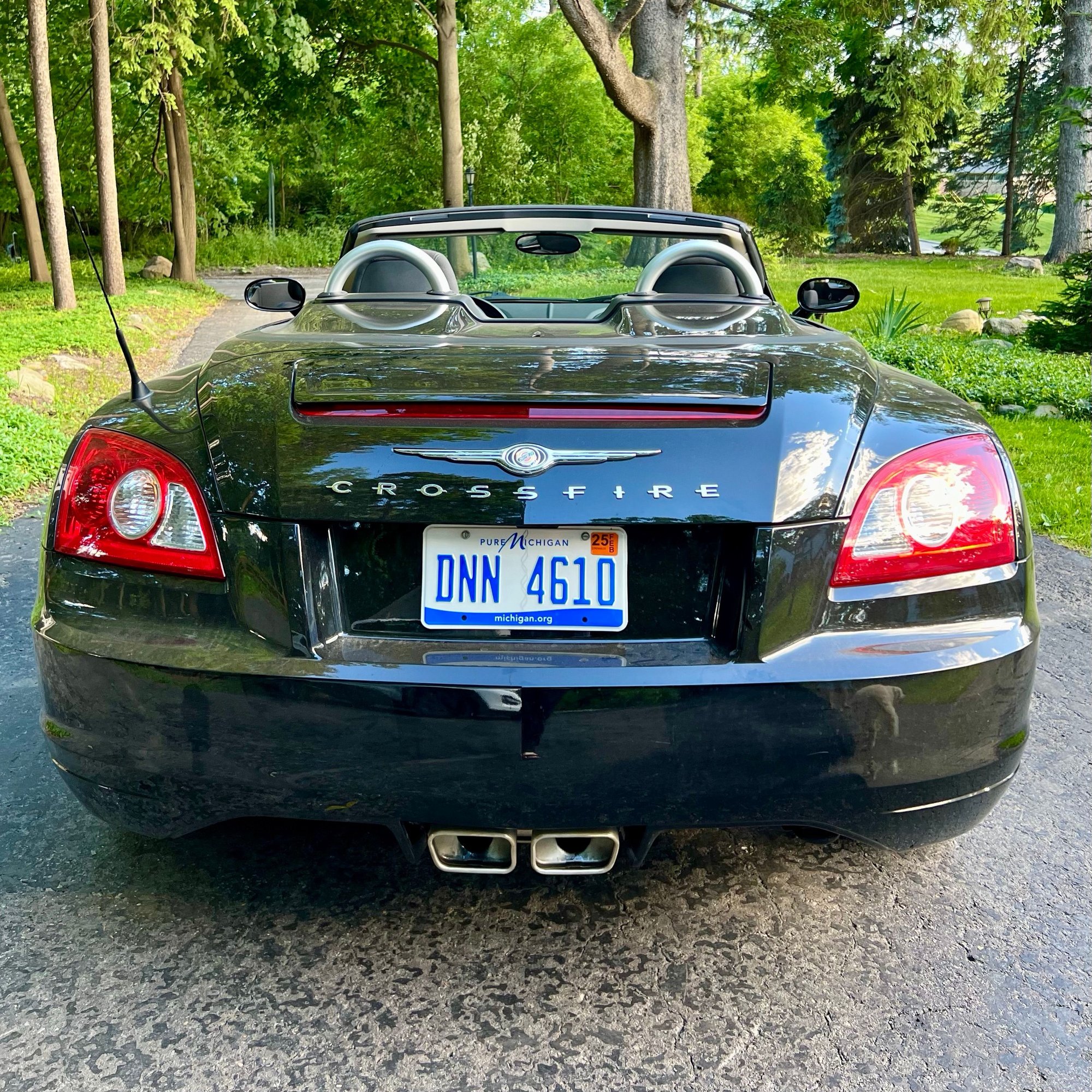 2006 Chrysler Crossfire - Turn heads this summer!  One-owner, VERY LOW mileage ‘06 Black Crossfire Convertible - Used - VIN 1c3an55l96x065472 - 26,173 Miles - 6 cyl - 2WD - Manual - Convertible - Black - Franklin, MI 48025, United States