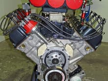 race engine front