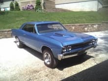 1967 CHEVELLE MALIBU, TOTALLY REDONE TO SHOW CAR QUALITY! I GAVE THIS CAR TO MY DAD ON FATHERS DAY 2009. THIS IS HIS DREAM CAR, AND HE HAD NO IDEA I WORKED ON IT FOR 4 YEARS! WHAT A GREAT SURPRISE IT WAS!!
