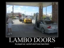 Lambo Doors So Played Out