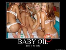 baby oil