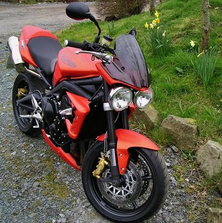 Triumph Streetriple R 675cc