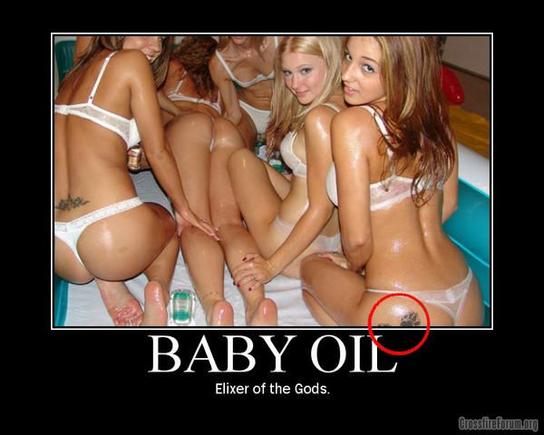 baby oil