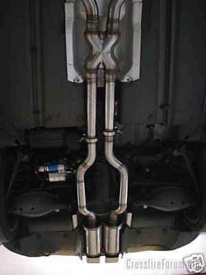 Chrysler Crossfire Exhaust SR6