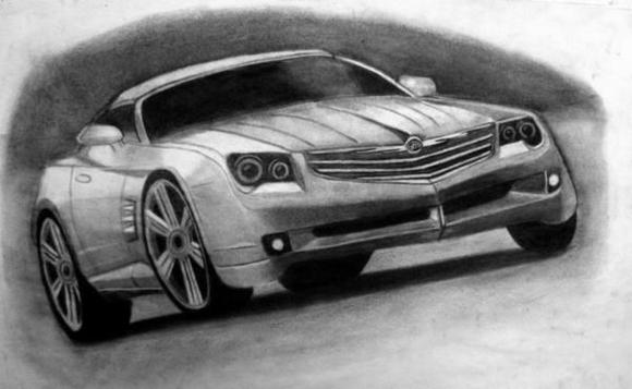 Chrysler Crossfire Sketch4