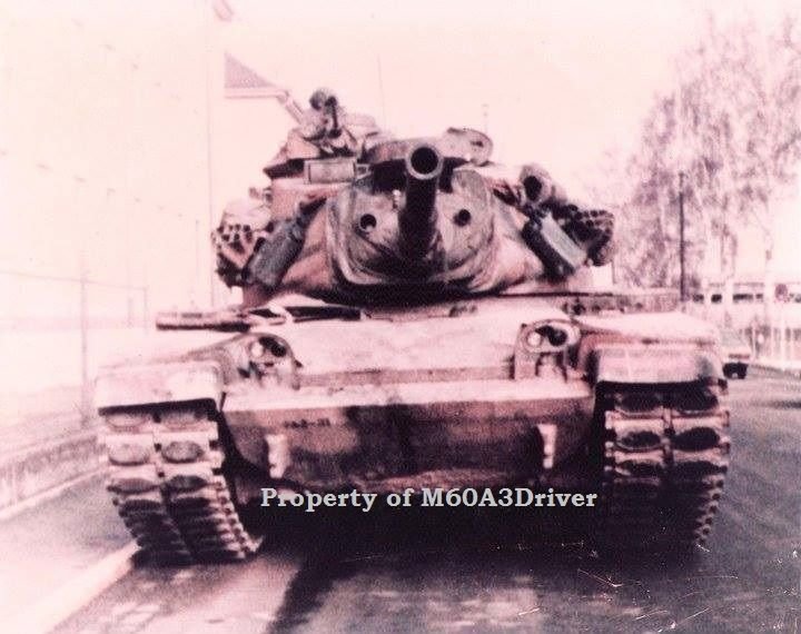 The M60A3 Patton MBT TTS (Main Battle Tank - Tank Thermal Sight). 