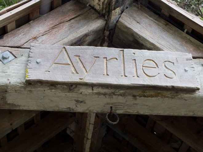 Welcome to Ayrlies - through The Lych Gate