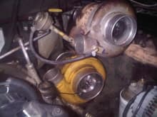 Turbos hanging, HX35 waste gated over S471