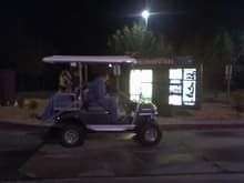 Late Night Is Better With A Golf Cart