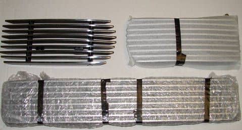 Billet Grill Pices for sale that fit the tow hook and license plate holes on F250/350/Excursions