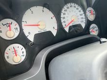 That is the gauge with the key out of the truck