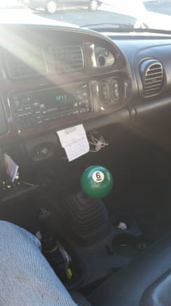 6 Gears, 6 ball and diesel green, nice combo!