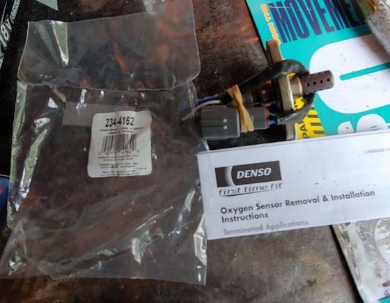 Denso parts come labeled, with an instruction sheet, and if the sensors are threaded, it also comes with a tube of copper neverseize.