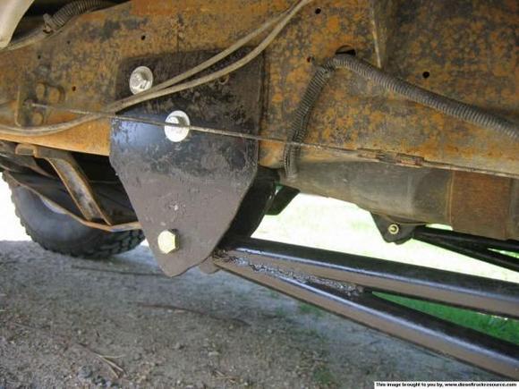 25728ladder bar frame mount