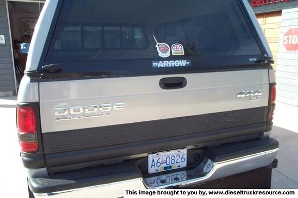 25611new decals tail gate