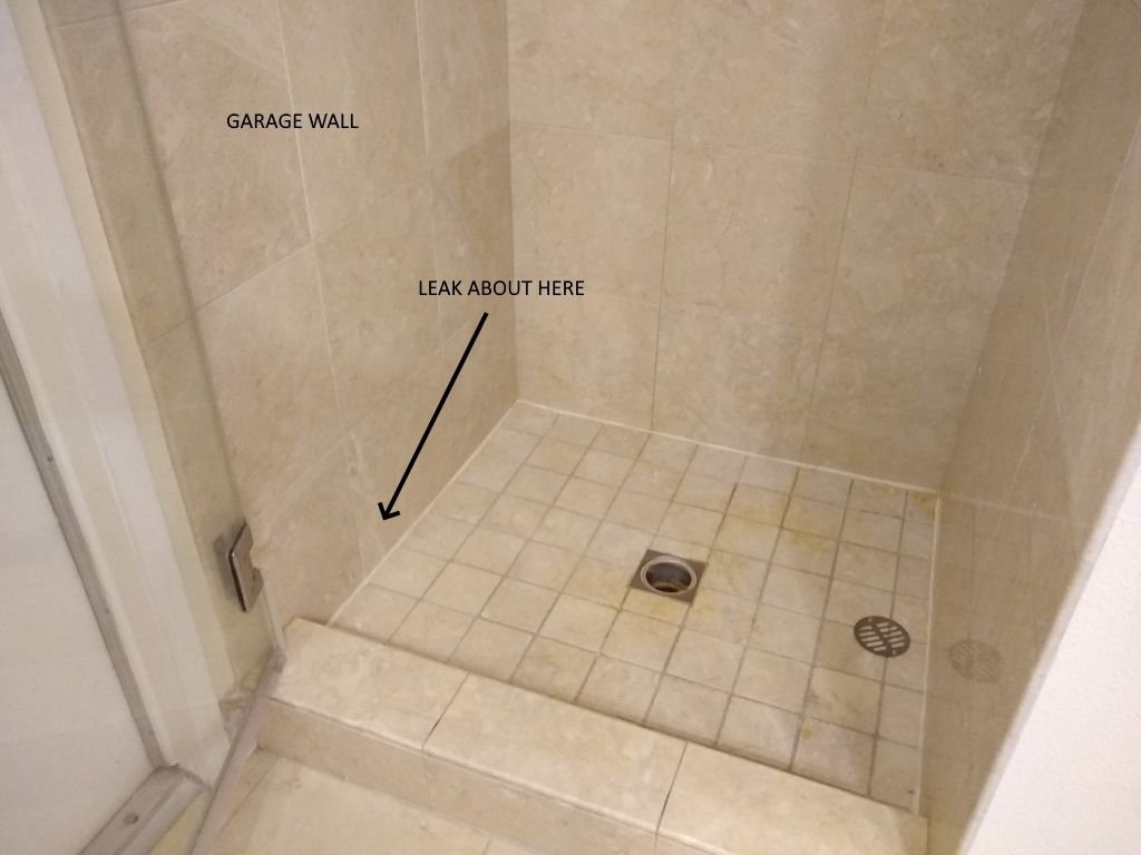 Shower Leak (can't find it) Community Forums