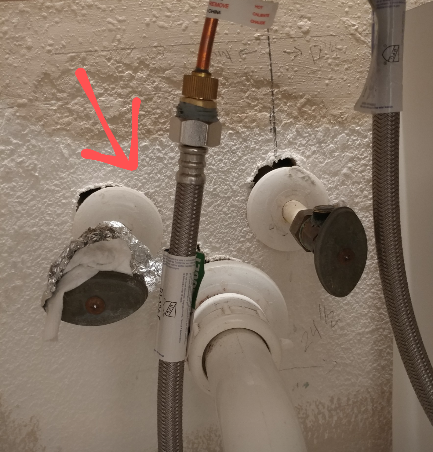 Supply line for faucet to long Community Forums