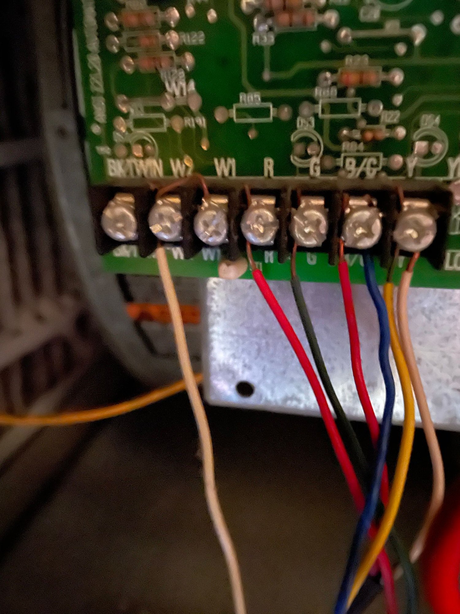 Wiring at the furnace - DoItYourself.com Community Forums