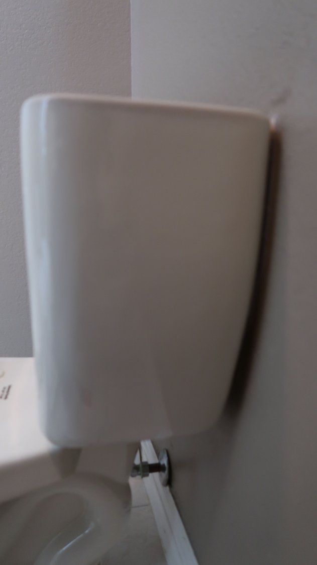 Toilet tank too close to wall...no way to put the tank lid on