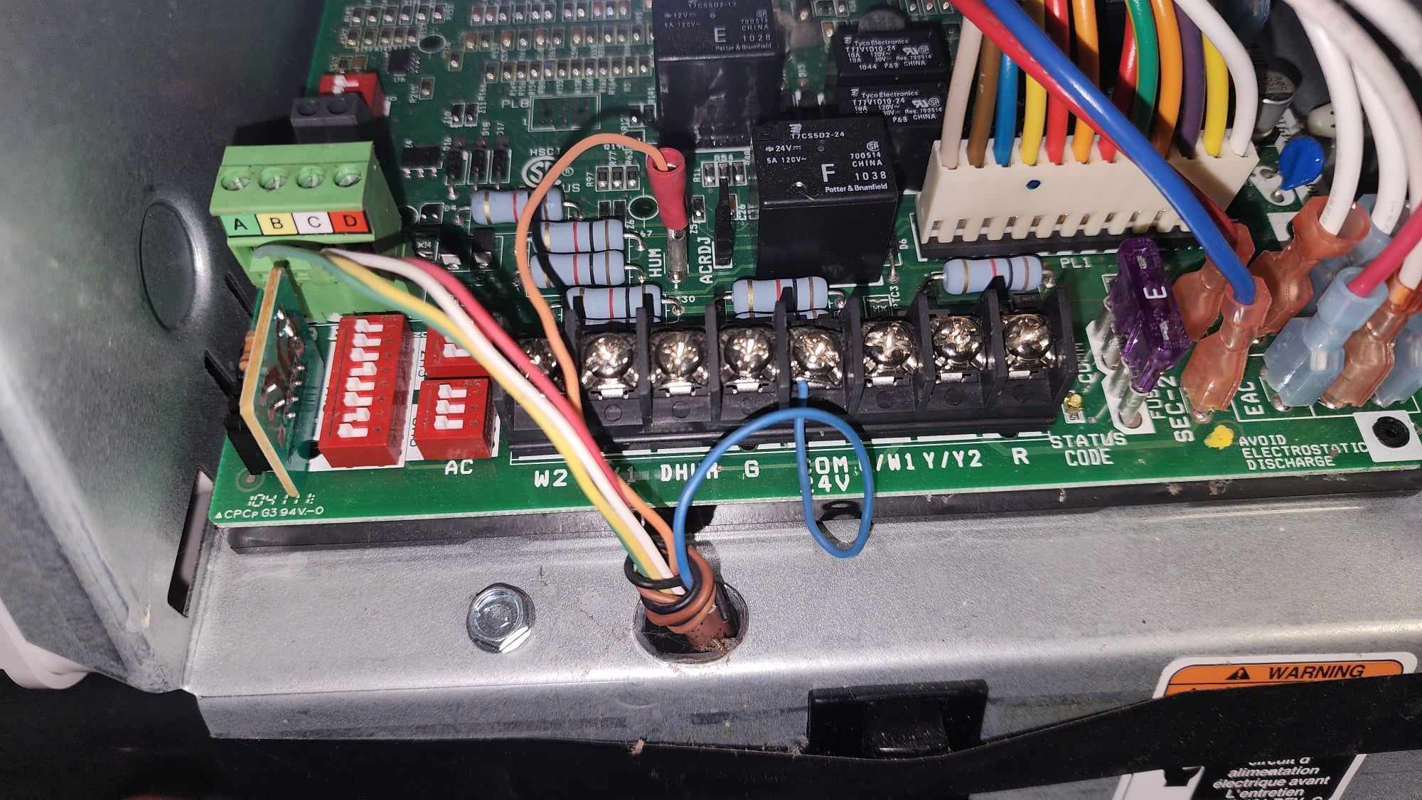 Rewire carrier infinity to Nest Thermostat Community