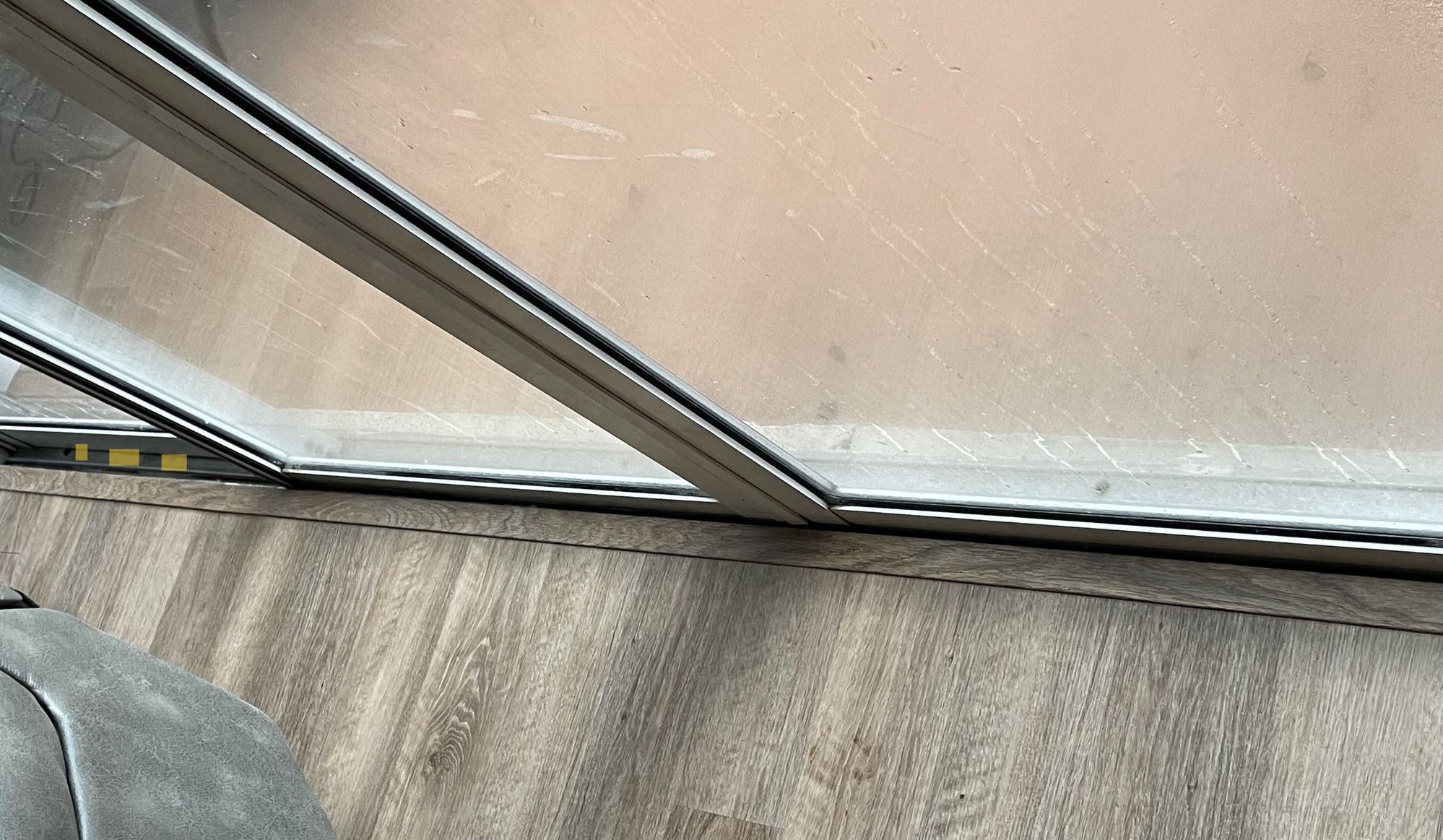 sliding glass door leak help Community Forums