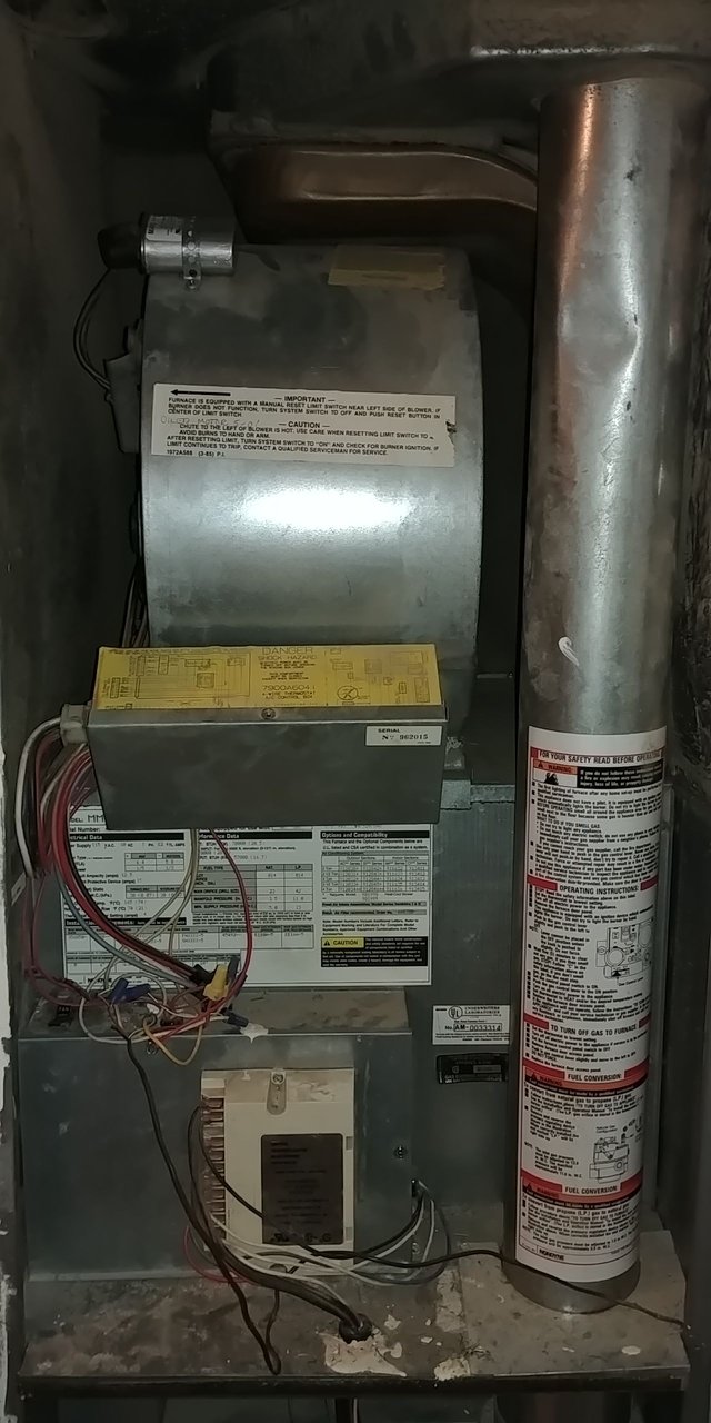 Tappan Furnace Parts Nordyne Intertherm Miller OEM Gas Furnace