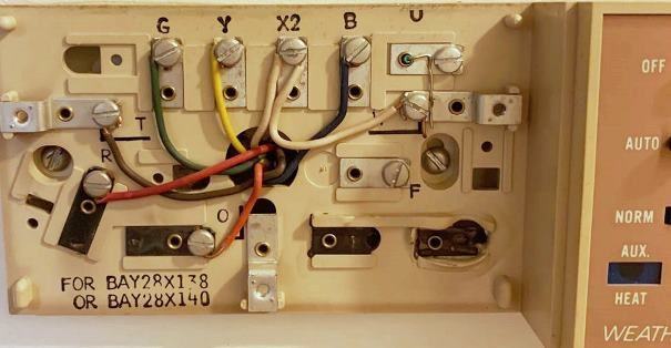 Switched from mercury trane weathertron to sensi smart thermostat