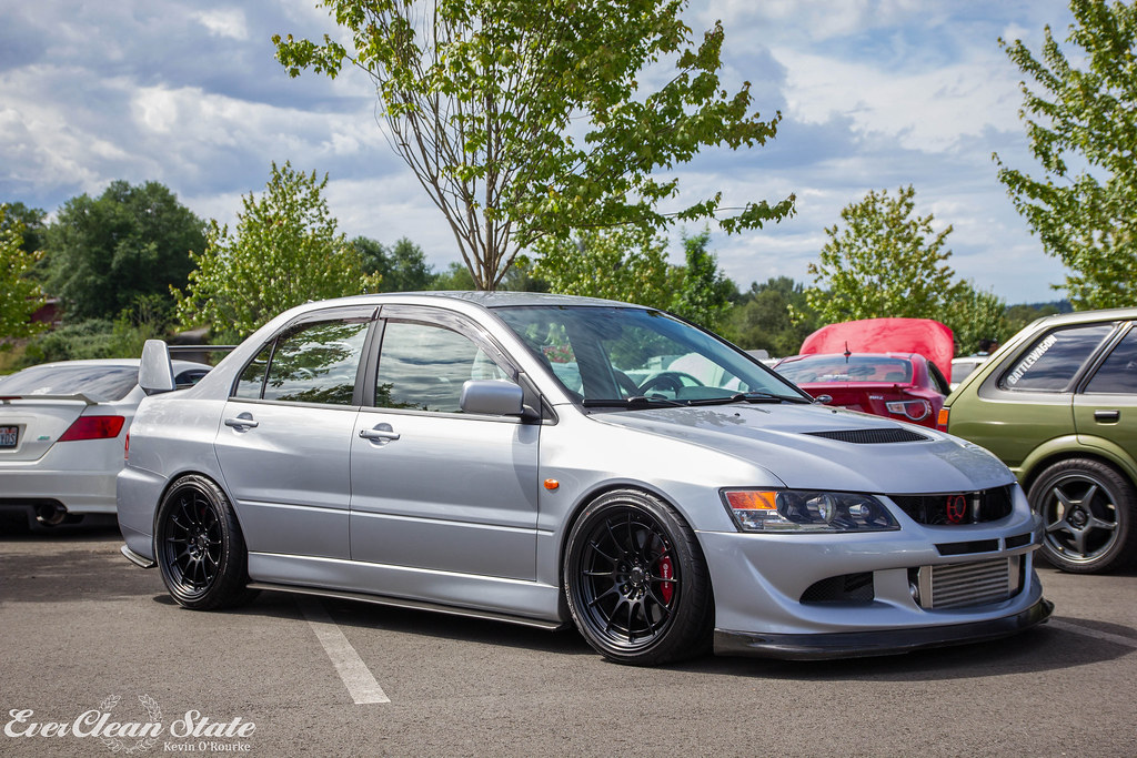 Wheels and Tires/Axles - Enkei NT03 18x9.5 +27 in Black - New or Used - 2003 to 2015 Mitsubishi Lancer Evolution - Patchogue, NY 11772, United States