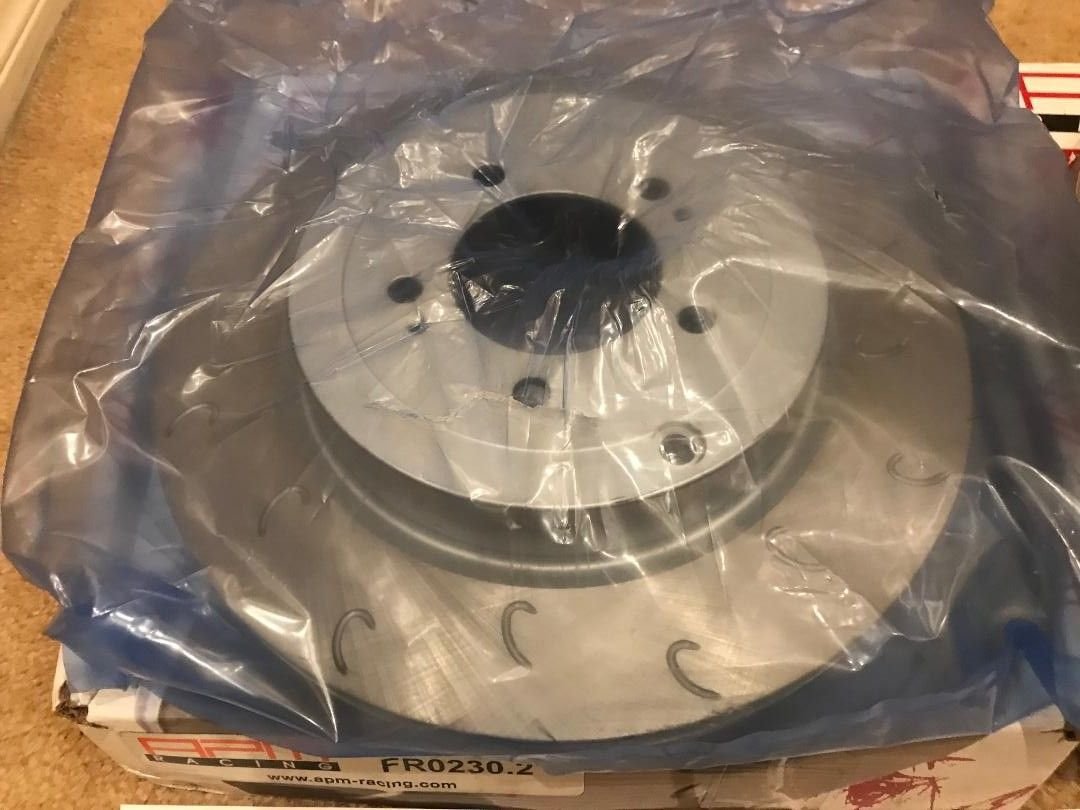 Brakes - FS: (West) Pair of APM Racing Evolution X Rear Dacromat J Slot Rotors - New - 2007 to 2011 Mitsubishi Lancer Evolution - Los Angeles, CA 90038, United States