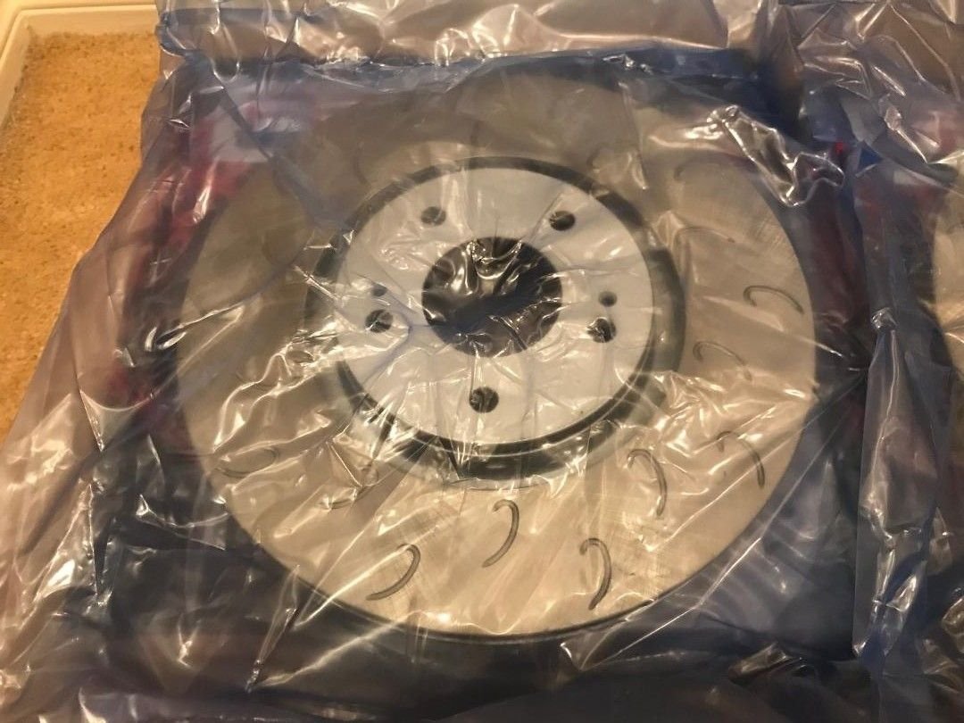 Brakes - FS: (West) APM Racing Evolution 7-9 Fitment Front & Rear Dacromat J Slot Brake Rotors - New - 2002 to 2007 Mitsubishi Lancer Evolution - Los Angeles, CA 90038, United States