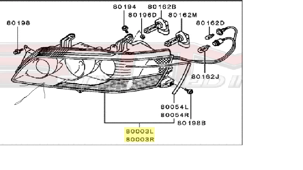 Lights - WTB:  8 or 9 internal headlight pieces - New or Used - Mount Laurel, NJ 08054, United States