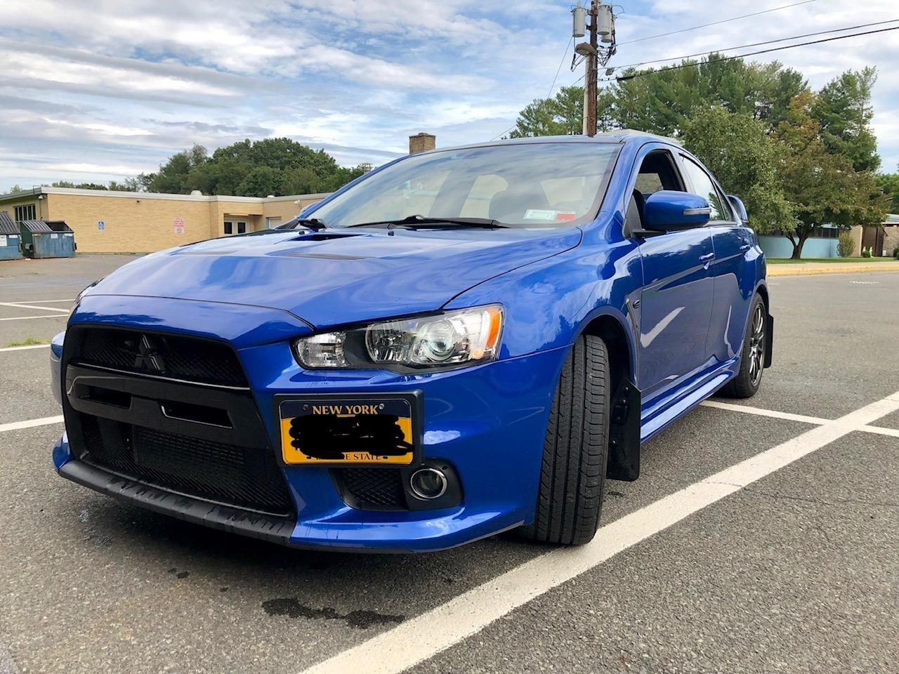 2015 Mitsubishi Lancer Evolution - 2015 Lancer Evolution X Final Edition - Used - VIN JA32W7FV0FU028397 - 35,700 Miles - 4 cyl - AWD - Manual - Sedan - Blue - Saugerties, NY 12477, United States
