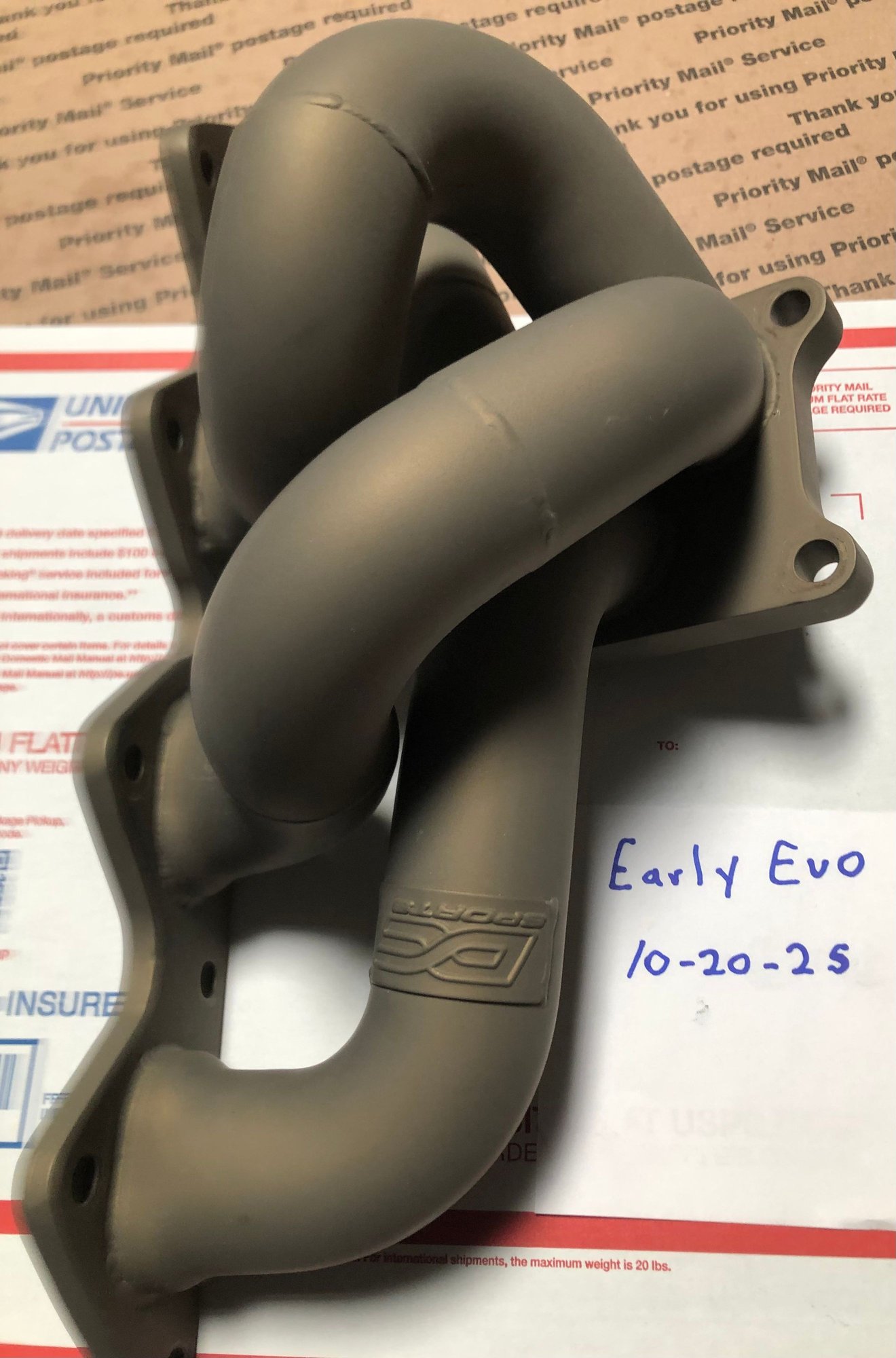 Engine - Internals - DC sports EVO tubular header- coated. - Used - 2003 to 2006 Mitsubishi Lancer Evolution - Henderson, NV 89052, United States
