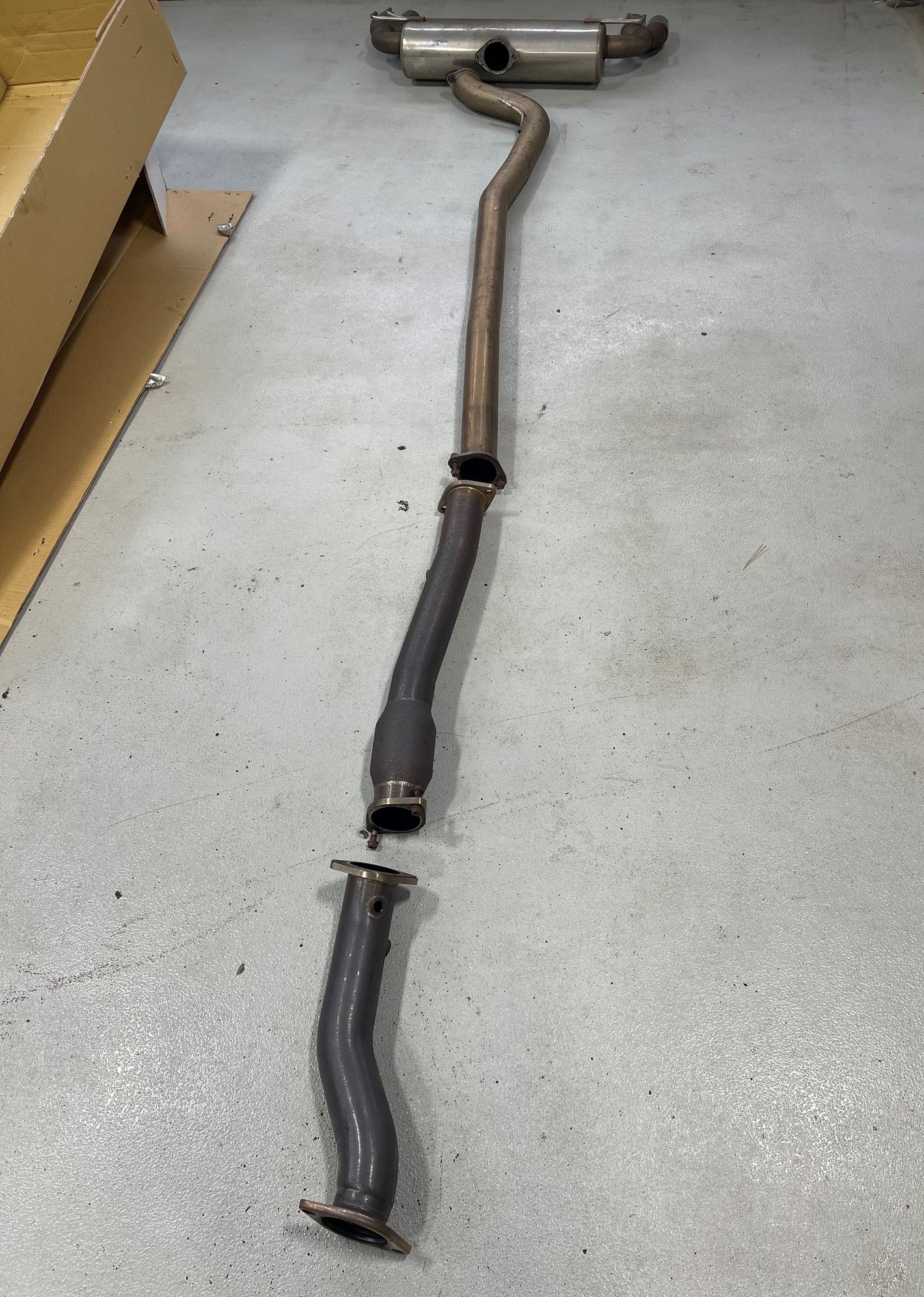 Engine - Exhaust - Cobb downpipe - Used - 2008 to 2015 Mitsubishi Lancer Evolution - Monroe, CT CT, United States