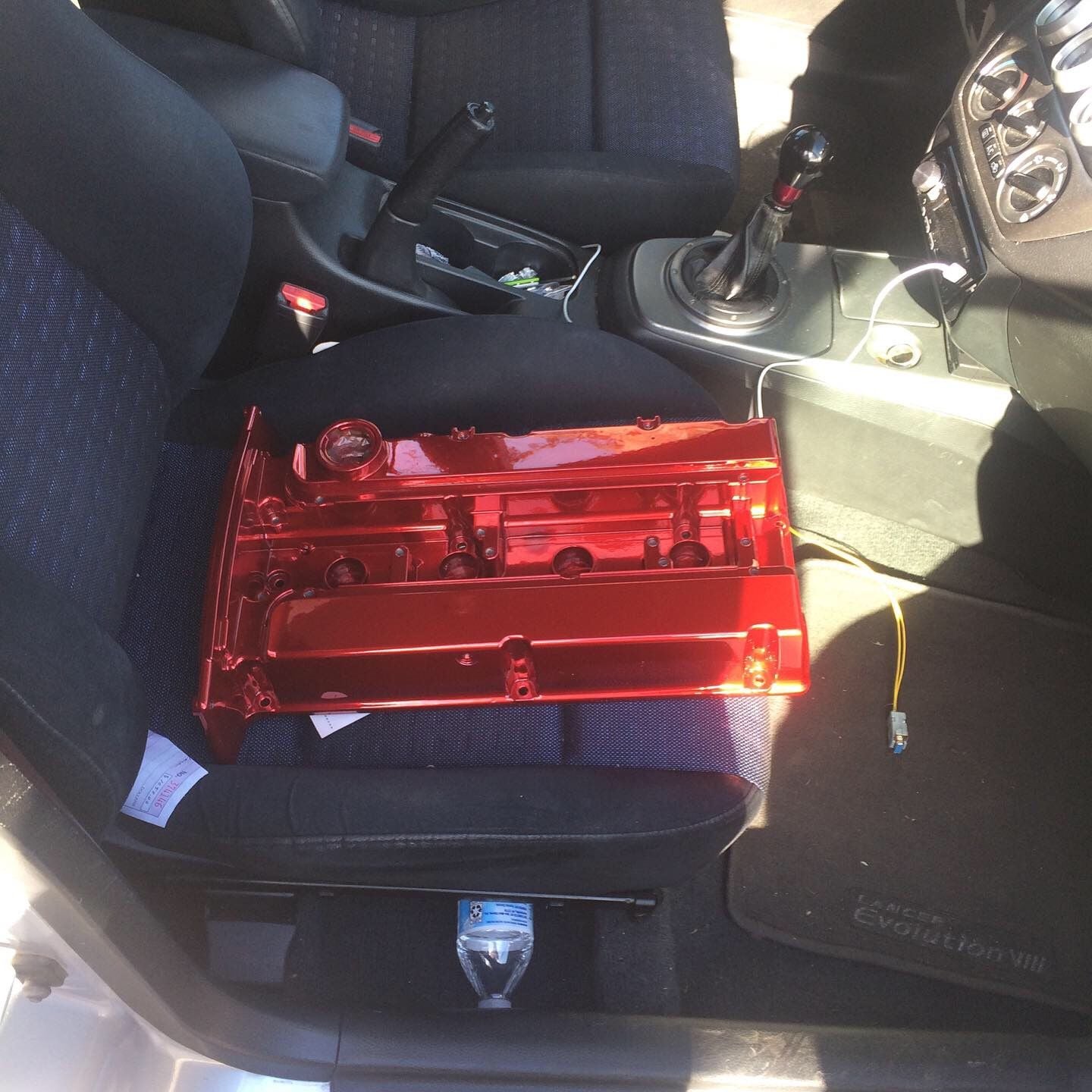 Engine - Power Adders - Powdercoated lollipop red Evo 8 valve cover - Used - 2003 to 2005 Mitsubishi Lancer Evolution - Vancouver, WA 98661, United States