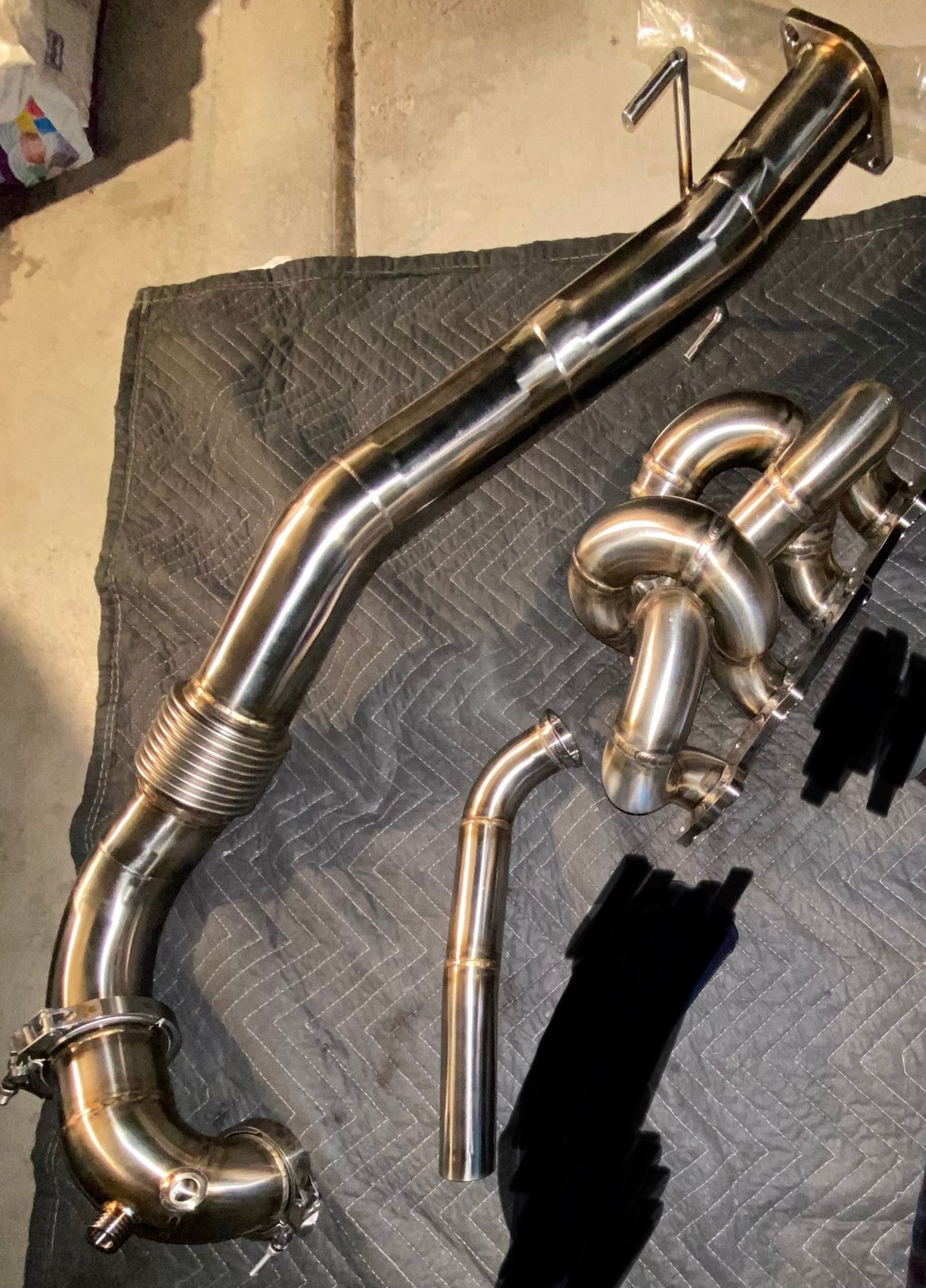 Engine - Exhaust - Bran new morrison fab manifold and hot parts - New - 2003 to 2006 Mitsubishi Lancer Evolution - Las Vegas, NV 89123, United States