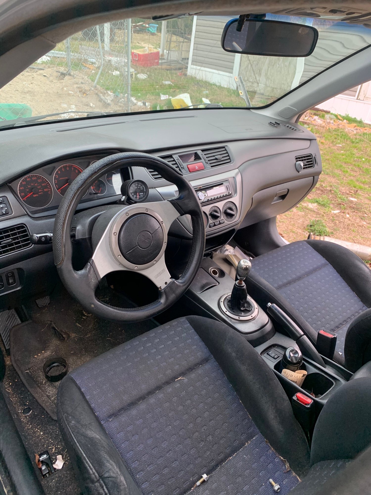 2003 Mitsubishi Lancer Evolution - Shell for sale - Used - VIN JA3AH86F33U107434 - 150,000 Miles - 4 cyl - AWD - Manual - Sedan - Silver - Orrum, NC 28369, United States