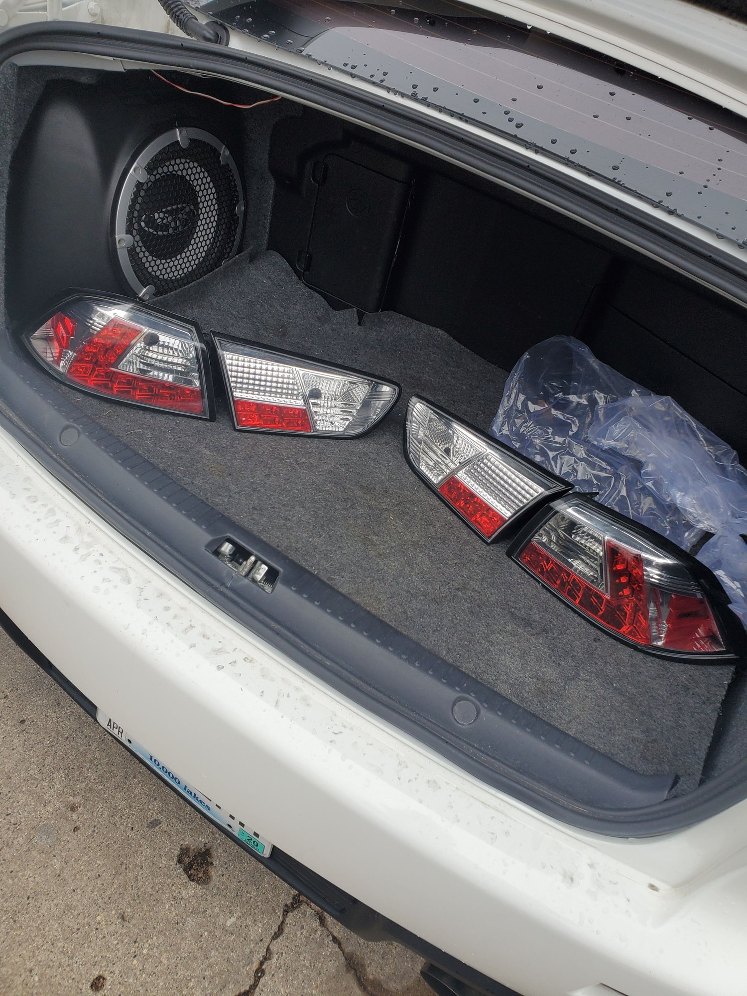 Lights - Evo X LED taillights - Used - 2008 to 2015 Mitsubishi Lancer Evolution - St James, MN 56081, United States