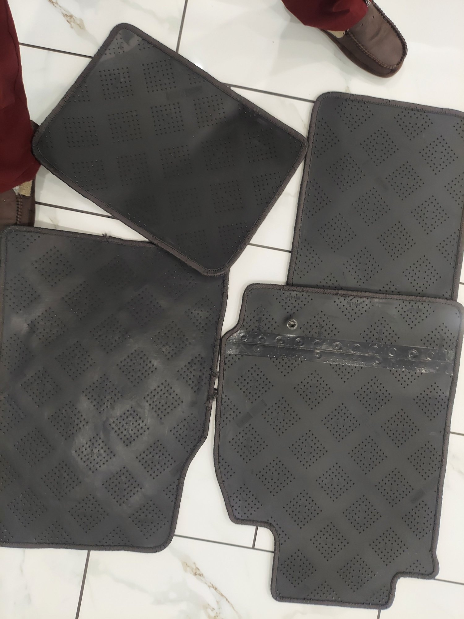 Interior/Upholstery - Set of Evo IX MR floormats (Right Front has damage but the others are like New) - New - 2005 to 2007 Mitsubishi Lancer Evolution - South Chicago Suburbs, IL 60475, United States