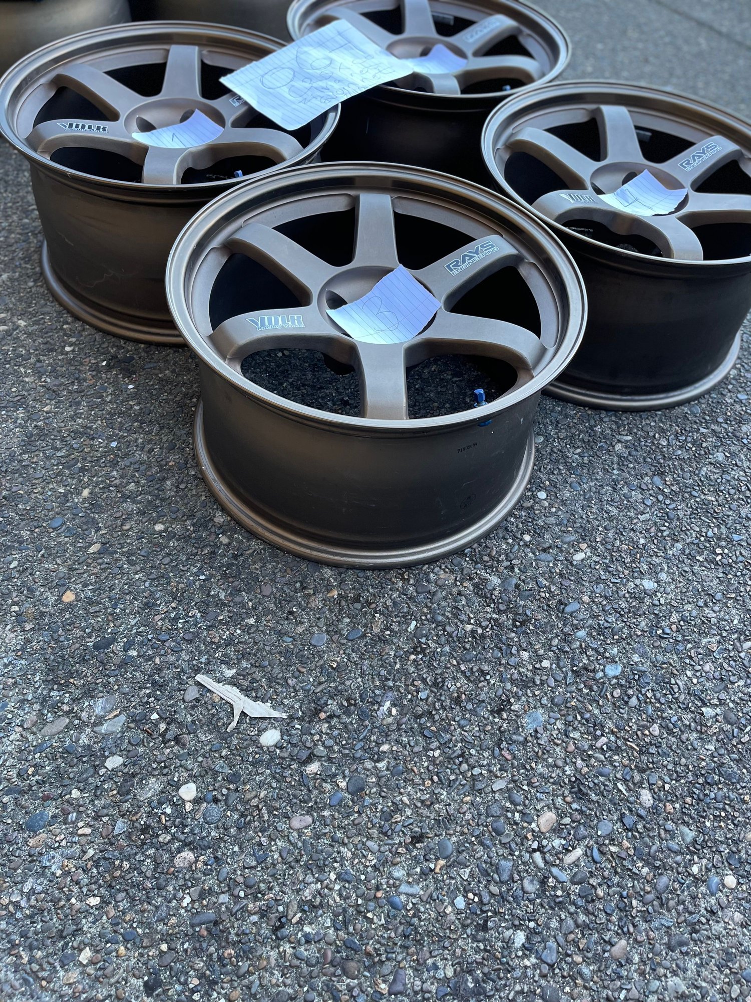 Wheels and Tires/Axles - TE37 17x10+18(4) 5x114.3 PDX - Used - 0  All Models - Portland, OR 97015, United States