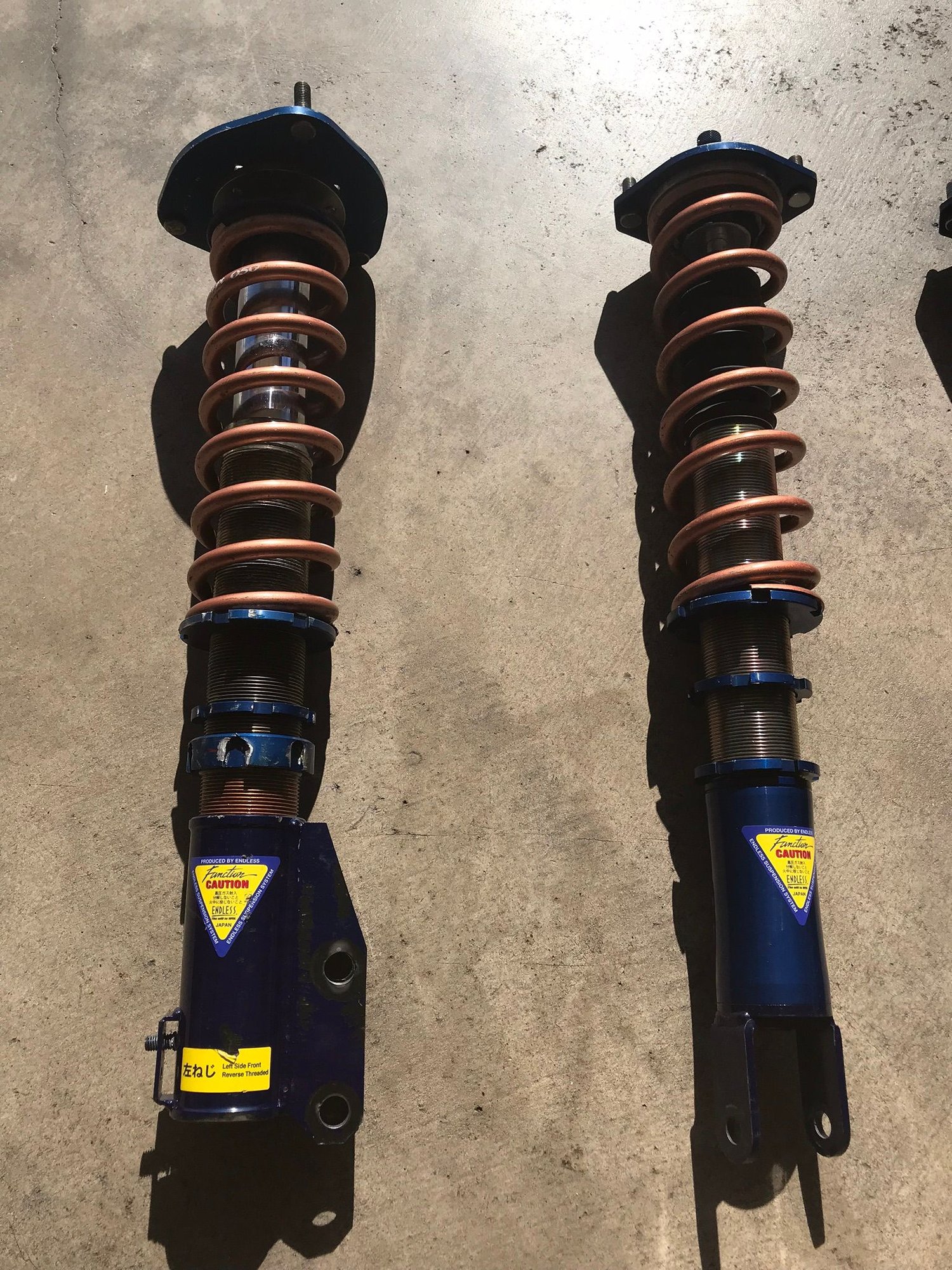 Steering/Suspension - Zeal function coilovers evo 8/9 - Used - 2003 to 2006 Mitsubishi Lancer Evolution - Riverside, CA 92508, United States