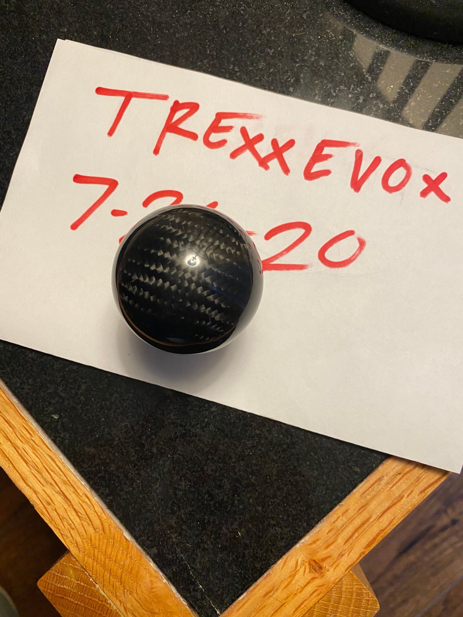 Accessories - Ralliart carbon fiber shift knob - Used - Las Vegas, NV 89123, United States
