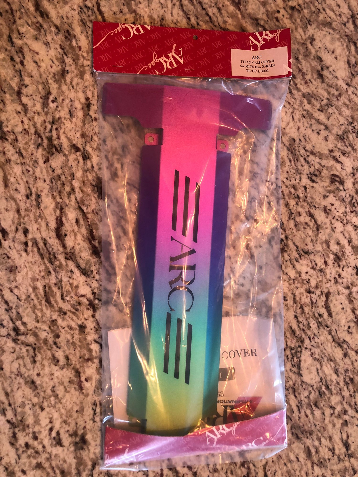 Accessories - RARE - ARC Rainbow Ti spark plug cover - new - New - 2003 to 2006 Mitsubishi Lancer Evolution - Northglenn, CO 80233, United States