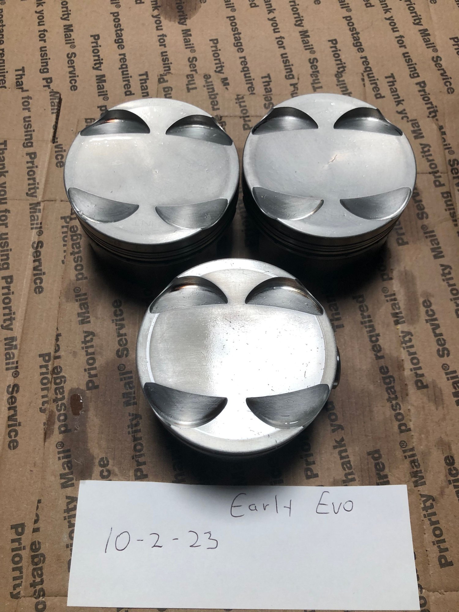 Engine - Internals - JE 2.3 stroker pistons.  BR spec 85.5mm - Used - -1 to 2025  All Models - Las Vegas, NV 89113, United States