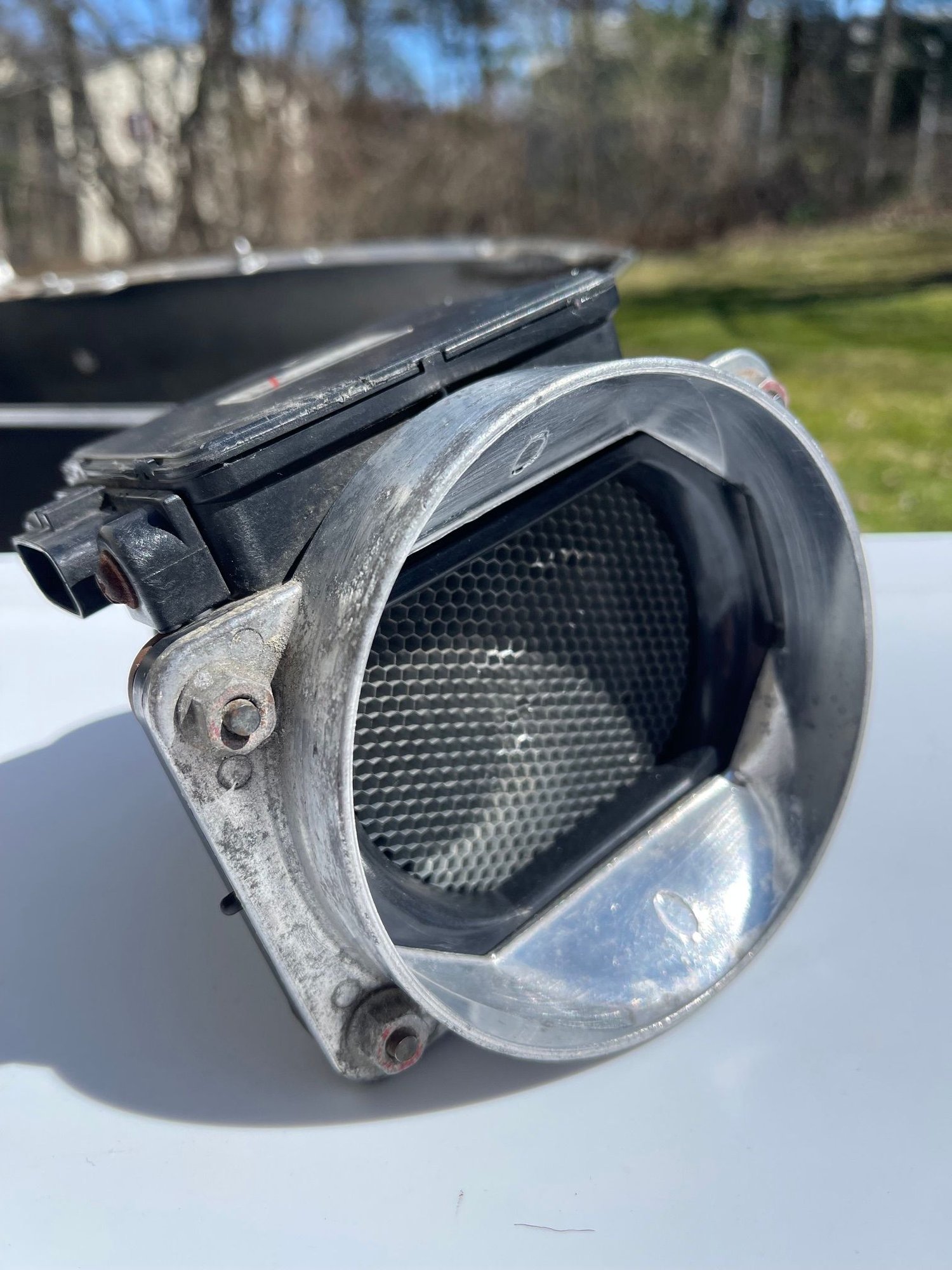 Engine - Intake/Fuel - 2003-2006 Mitsubishi Evolution 8 MAF Mass Air Flow Sensor Unit x2 - Used - 2003 to 2006 Mitsubishi Lancer Evolution - Lincoln Park, NJ 07035, United States