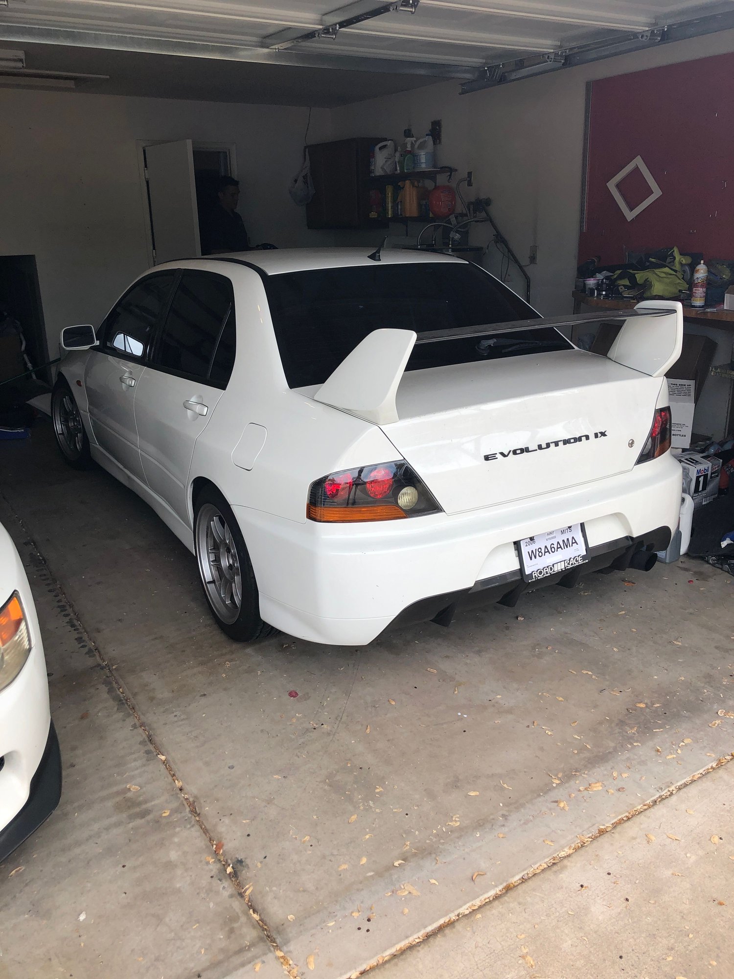2006 Mitsubishi Lancer Evolution - WW Evo IX AZ - Used - VIN JA3AH86C96U013164 - 81,000 Miles - 4 cyl - AWD - Manual - Sedan - White - Mesa, AZ 85205, United States