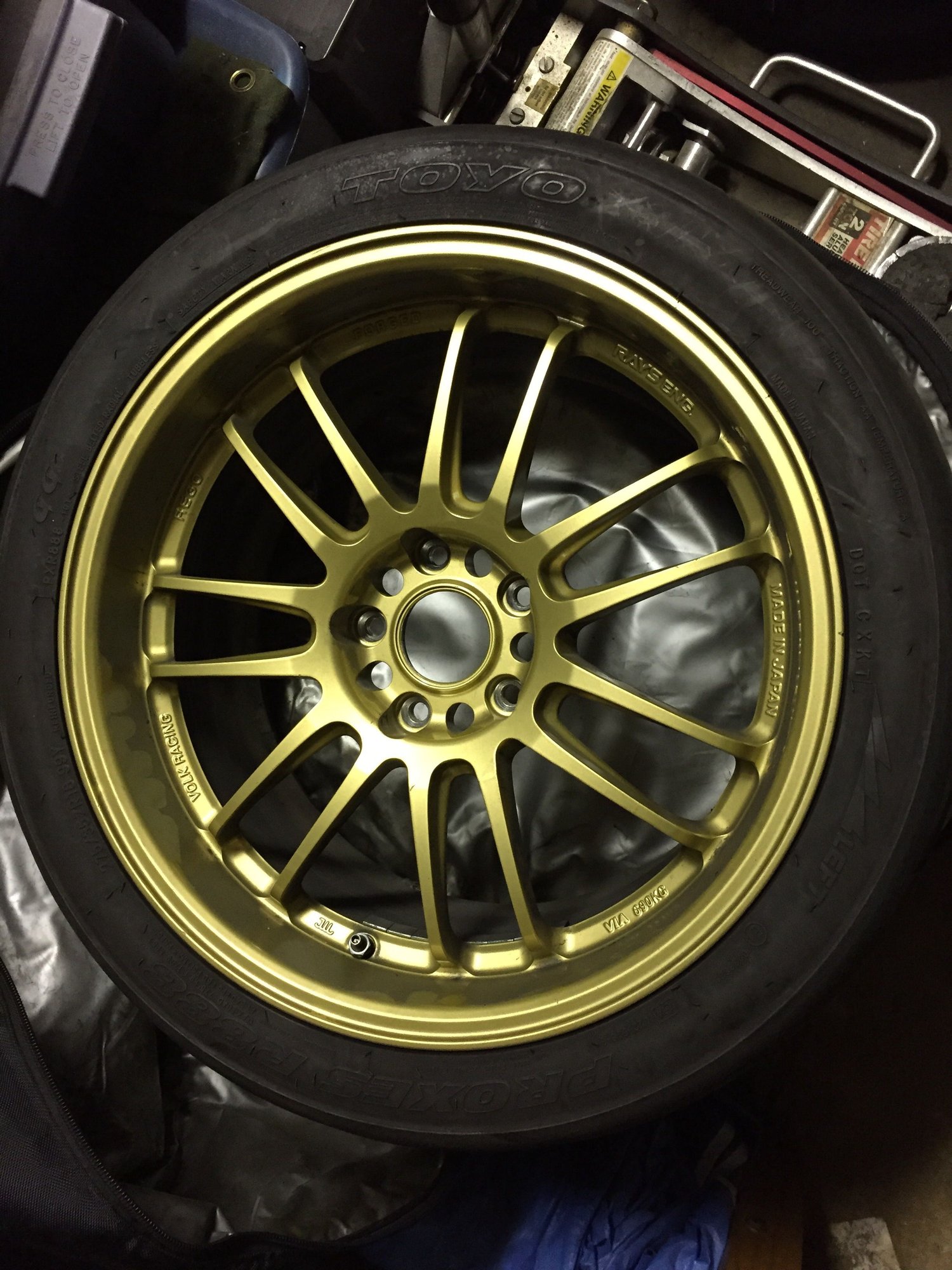 Wheels and Tires/Axles - Set of Volk RE30 18x9.5" ET35 - Used - 2006 Mitsubishi Lancer Evolution - Glendale, CA 91208, United States