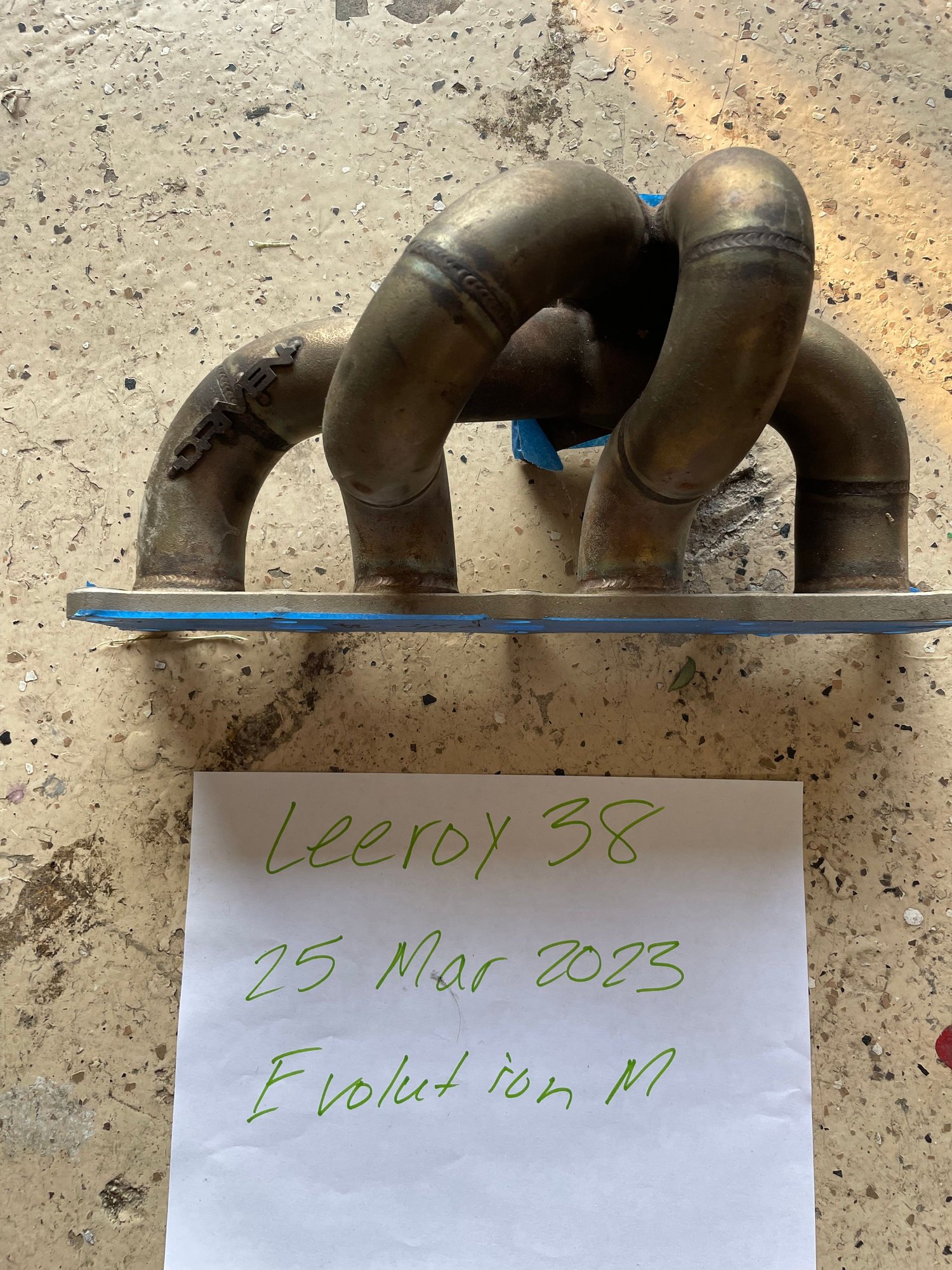 2014 Mitsubishi Lancer Evolution - Driven Fab Exhaust manifold - Engine - Exhaust - $650 - Spring, TX TEXAS, United States