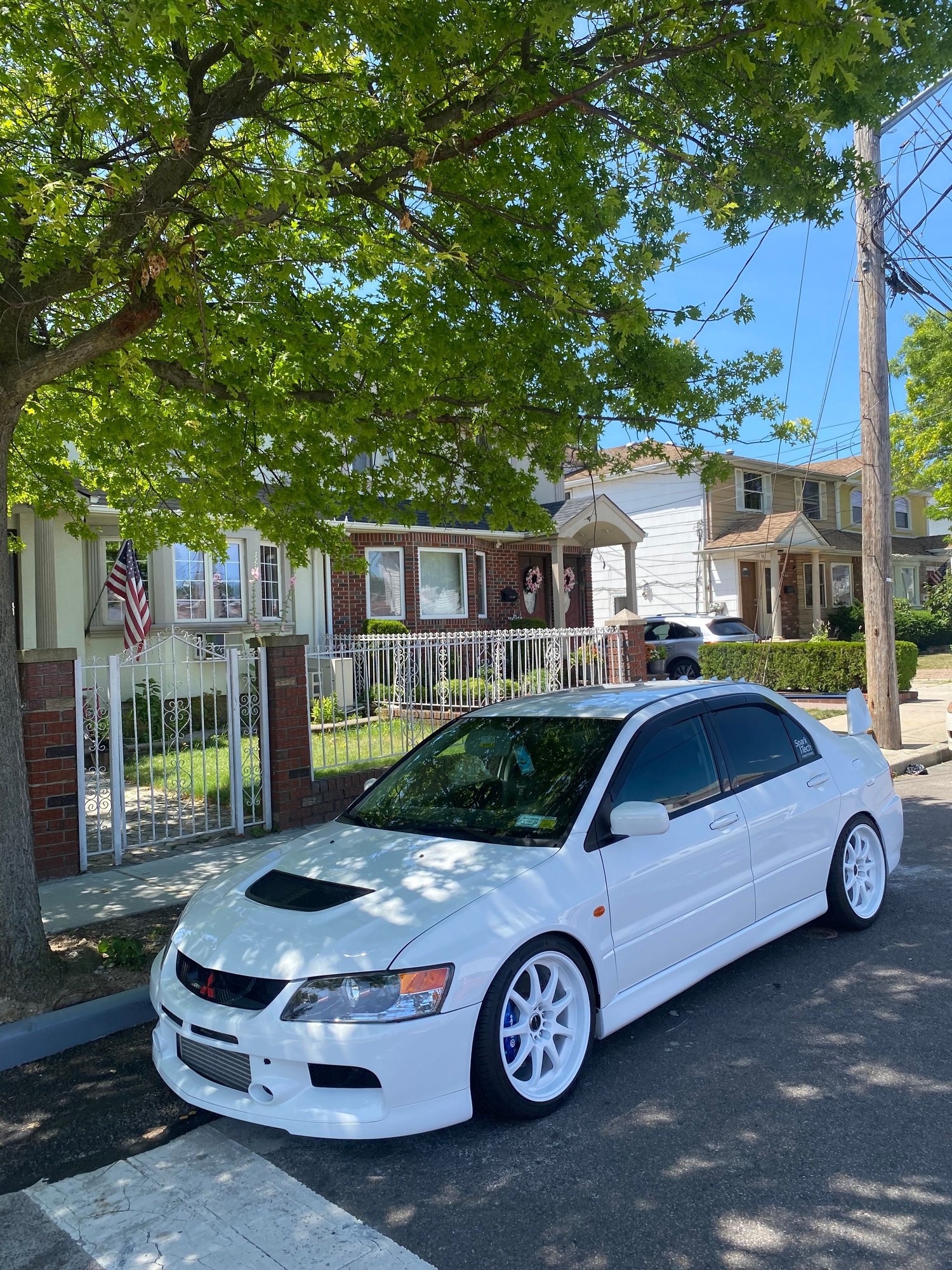 2006 Mitsubishi Lancer Evolution - Wicked White Evo 9 - Used - VIN JA3AH86C56U044850 - 68,000 Miles - 4 cyl - AWD - Manual - Sedan - White - South Ozone Park, NY 11420, United States