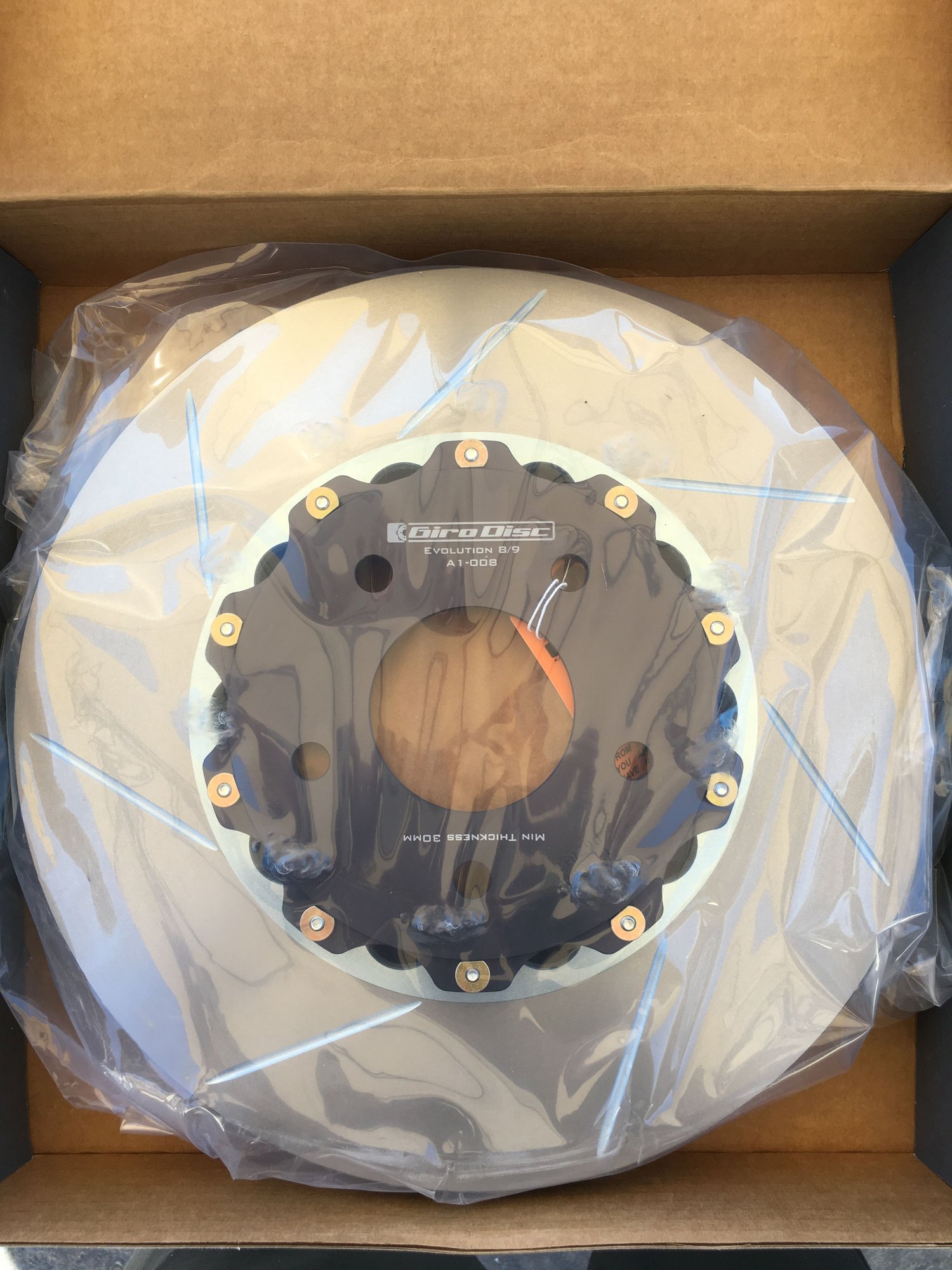 Brakes - NEW IN BOX Girodisc 2-Piece Front and Rear Brake Rotors for Evo 6/7/8/9 - New - 2003 to 2006 Mitsubishi Lancer Evolution - Newbury Park, CA 91320, United States